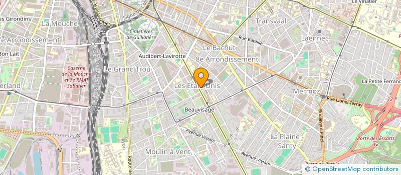 localisation de l'entreprise 532 071 040   LYON