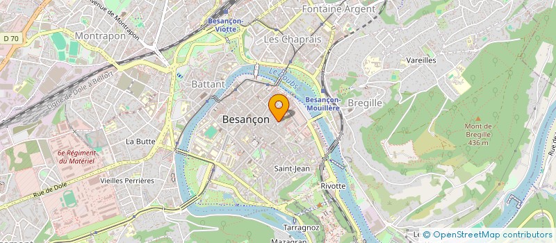 localisation de l'entreprise 532 077 385 à BESANCON