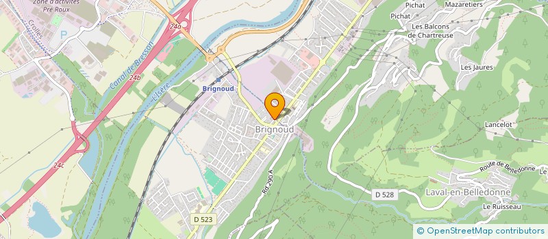 localisation de l'entreprise 532 086 584   CROLLES