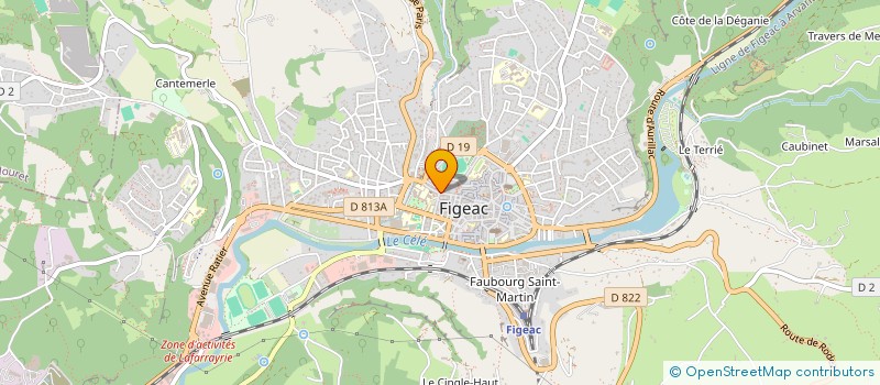 localisation de l'entreprise 532 099 884   CAPDENAC-GARE