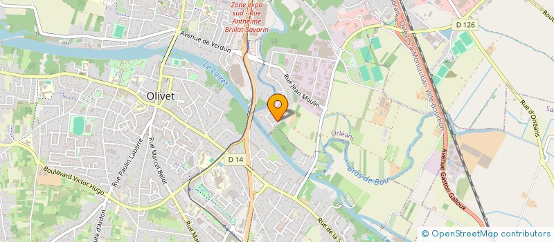 localisation de l'entreprise 532 101 219   ORLEANS