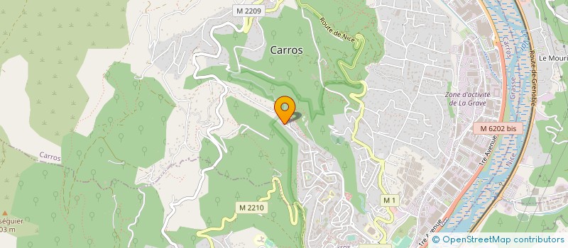localisation de l'entreprise 532 103 694 à CARROS