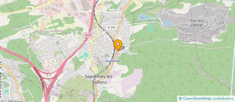 localisation de l'entreprise 532 127 164   LES PENNES-MIRABEAU