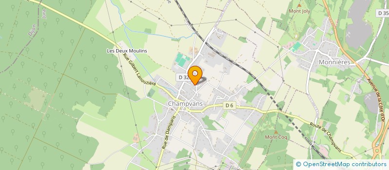 localisation de l'entreprise 532 147 865   CHAMPVANS