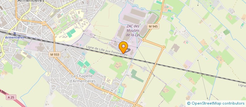 localisation de l'entreprise 532 155 322 à LILLE