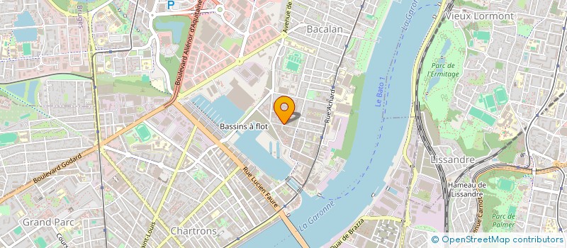 localisation de l'entreprise 532 183 654   BORDEAUX