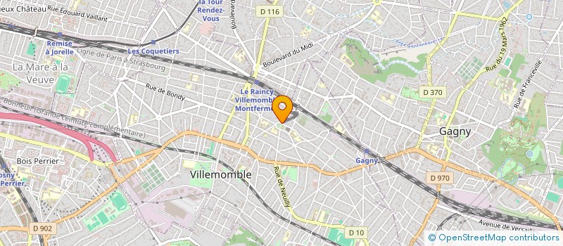 localisation de l'entreprise 532 188 059   VILLEMOMBLE