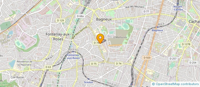 localisation de l'entreprise 532 249 471  à ANTONY