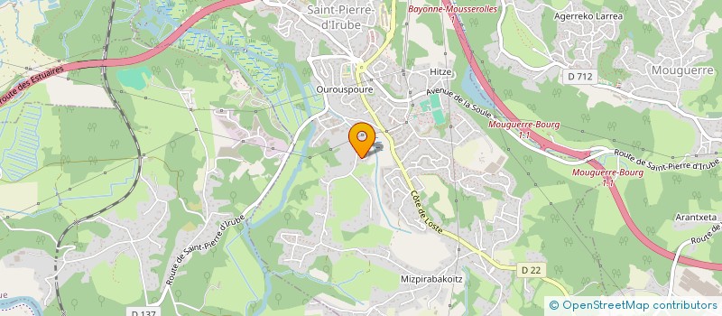 localisation de l'entreprise 532 255 833   SAINT-PIERRE-D'IRUBE