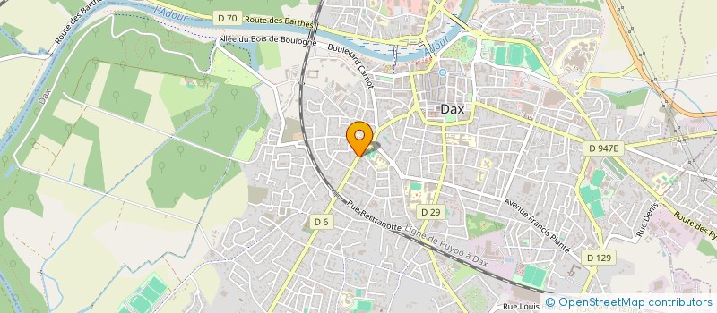 localisation de l'entreprise 532 265 295 à DAX