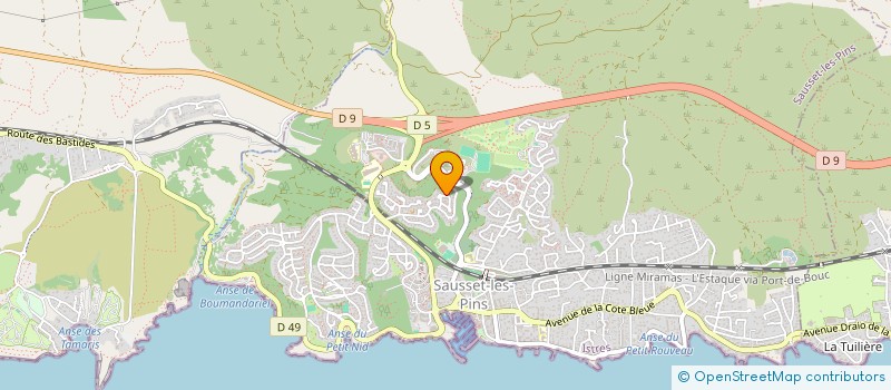 localisation de l'entreprise 532 285 012   SAUSSET-LES-PINS