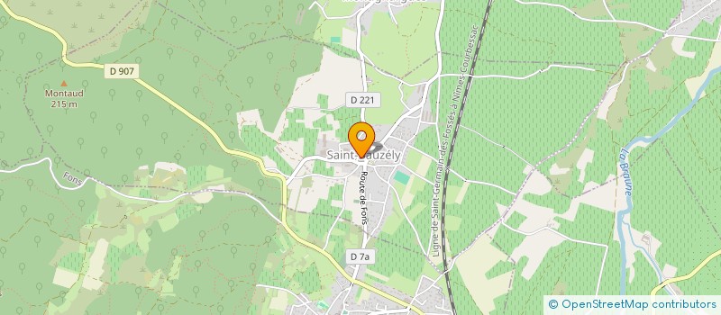 localisation de l'entreprise 532 307 071   SAINT-BAUZELY