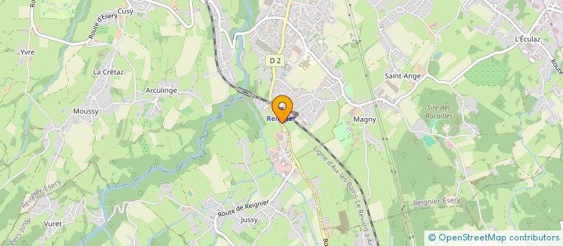 localisation de l'entreprise 532 352 275 à REIGNIER-ESERY