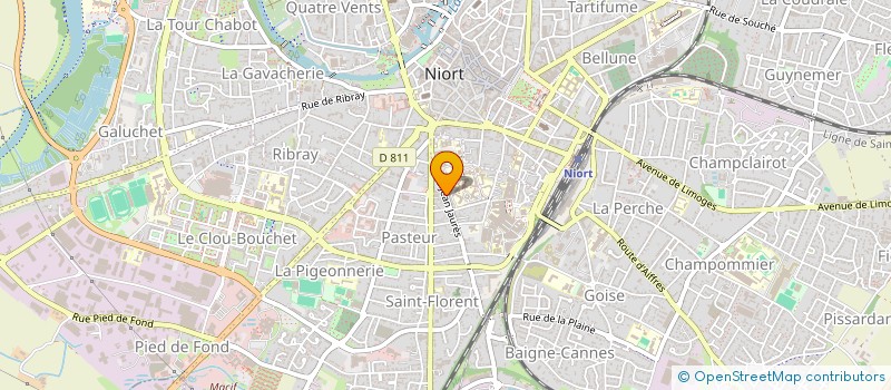 localisation de l'entreprise 532 354 040 à NIORT