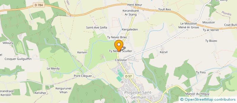 localisation de l'entreprise 532 354 339  à PLOGASTEL-SAINT-GERMAIN