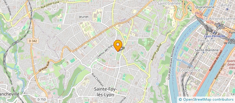 localisation de l'entreprise 532 373 305 à SAINTE-FOY-LES-LYON