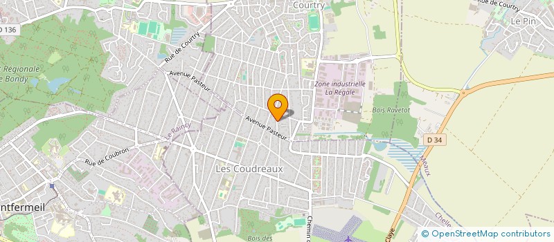 localisation de l'entreprise 532 376 399 à COURTRY