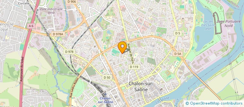localisation de l'entreprise 532 381 753 à CHALON-SUR-SAONE