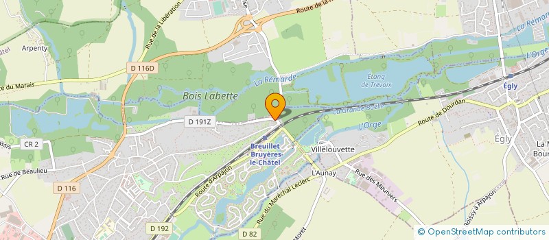 localisation de l'entreprise 532 385 085   BREUILLET