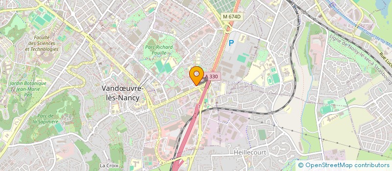 localisation de l'entreprise 532 388 246   VANDUVRE-LES-NANCY