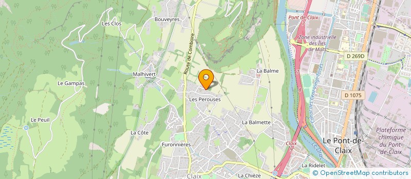 localisation de l'entreprise 532 402 203   CLAIX