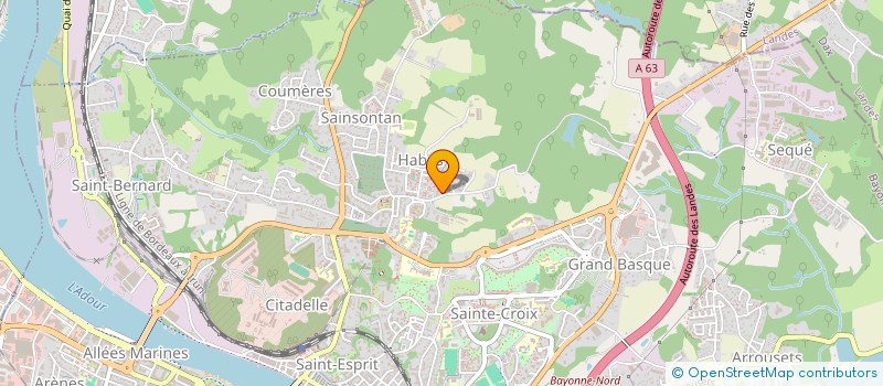 localisation de l'entreprise 532 403 102   BAYONNE