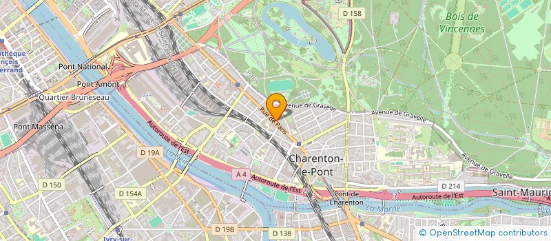 localisation de l'entreprise 532 410 677   CHARENTON LE PONT