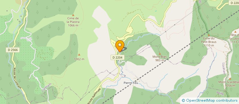 localisation de l'entreprise 532 413 648   TOUET DE L'ESCARENE