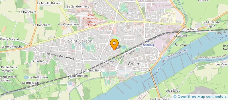 localisation de l'entreprise 532 417 672 à NANTES