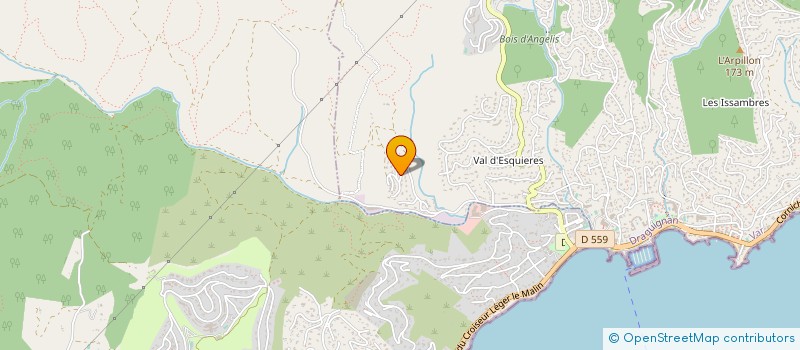 localisation de l'entreprise 532 418 803   ROQUEBRUNE-SUR-ARGENS