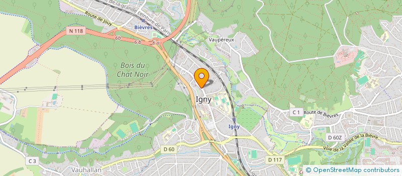 localisation de l'entreprise 532 426 772   IGNY