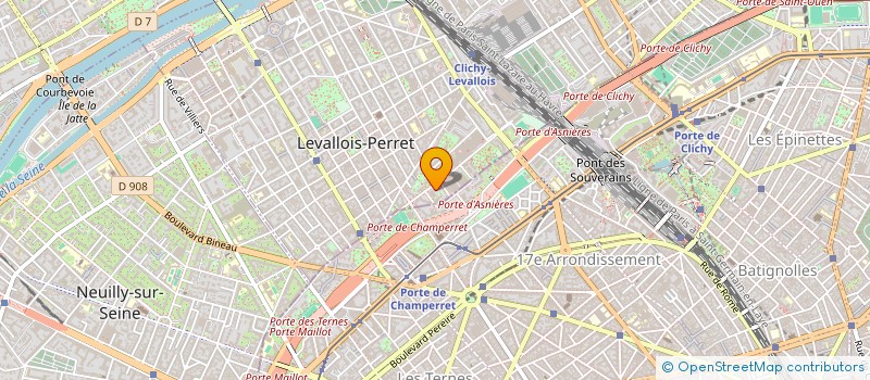 localisation de l'entreprise 532 444 965  à LEVALLOIS-PERRET