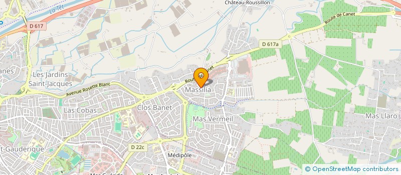 localisation de l'entreprise 532 473 790   CABESTANY