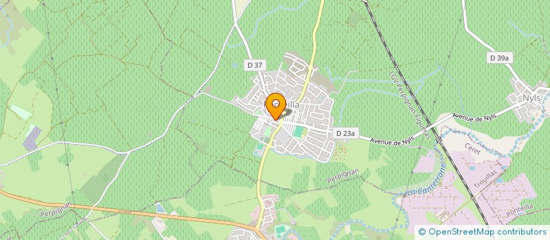 localisation de l'entreprise 532 474 715   MILLAS