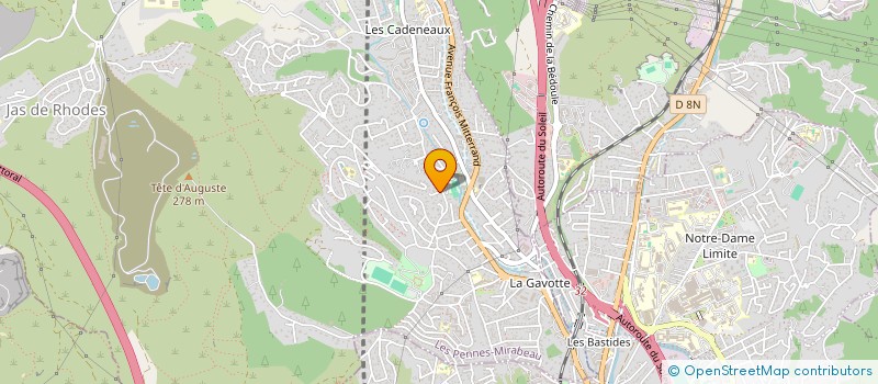 localisation de l'entreprise 532 476 488 à LES PENNES-MIRABEAU