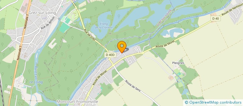 localisation de l'entreprise 532 497 286   MONTCOURT-FROMONVILLE