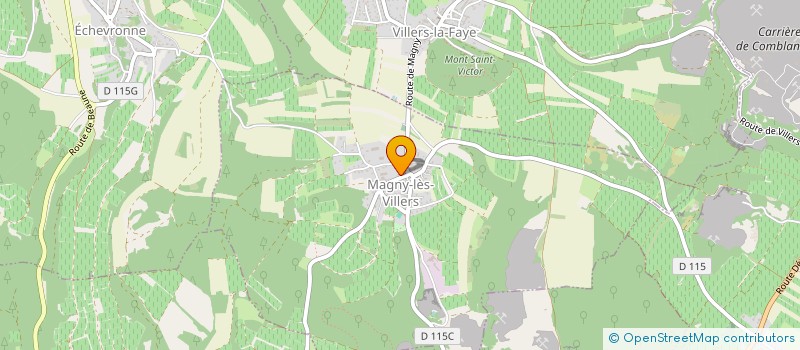 localisation de l'entreprise 532 507 761   MAGNY-LES-VILLERS