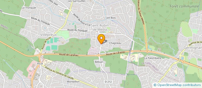 localisation de l'entreprise 532 526 720   VILLEVIEILLE