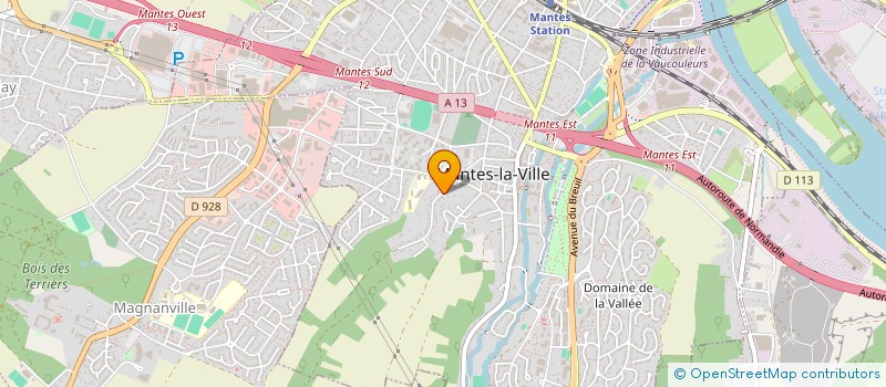localisation de l'entreprise 532 544 277  à MANTES-LA-VILLE