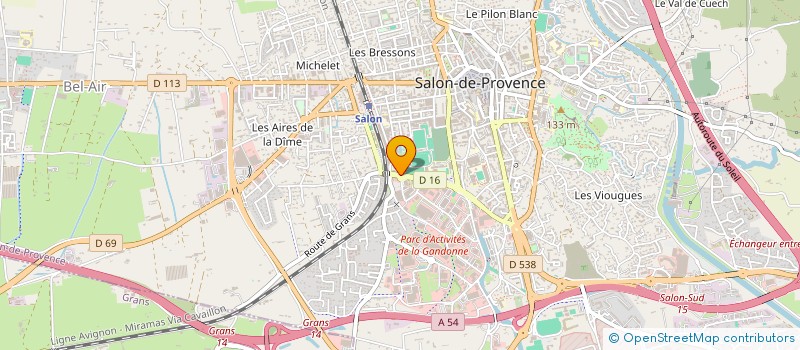 localisation de l'entreprise 532 544 848   CHAUZON