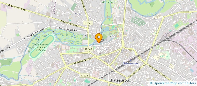 localisation de l'entreprise 532 564 507 à CHATEAUROUX