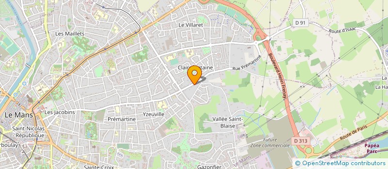localisation de l'entreprise 532 595 030   LE MANS