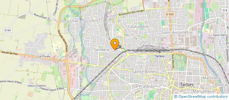 localisation de l'entreprise 532 600 202   TARBES