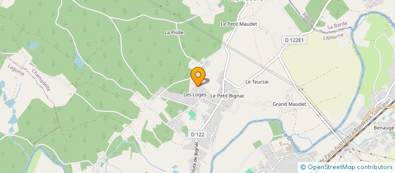 localisation de l'entreprise 532 634 417   CHAMADELLE