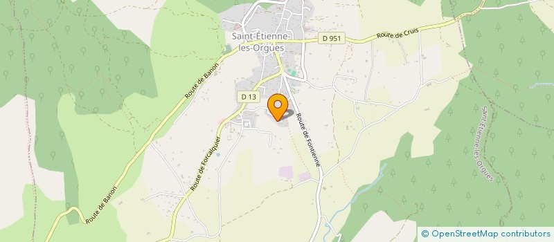localisation de l'entreprise 532 639 770 à SAINT-ETIENNE-LES-ORGUES