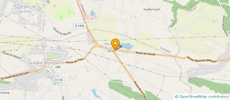 localisation de l'entreprise 532 655 909   SAINT-CLAIR-DE-LA-TOUR