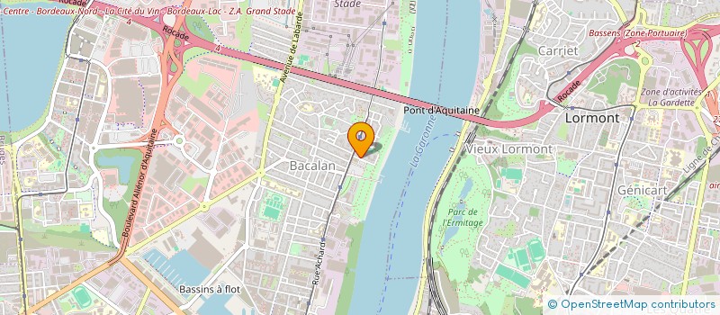 localisation de l'entreprise 532 656 485 à BORDEAUX