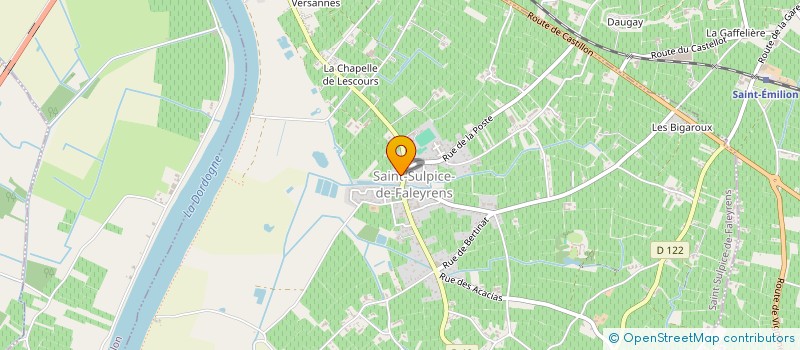 localisation de l'entreprise 532 701 430   LIBOURNE