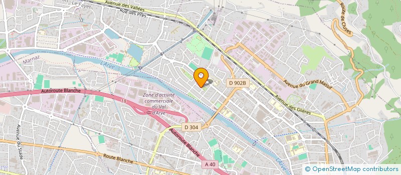 localisation de l'entreprise 532 701 877   CLUSES