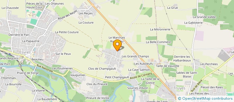 localisation de l'entreprise 532 703 170   PONTLEVOY